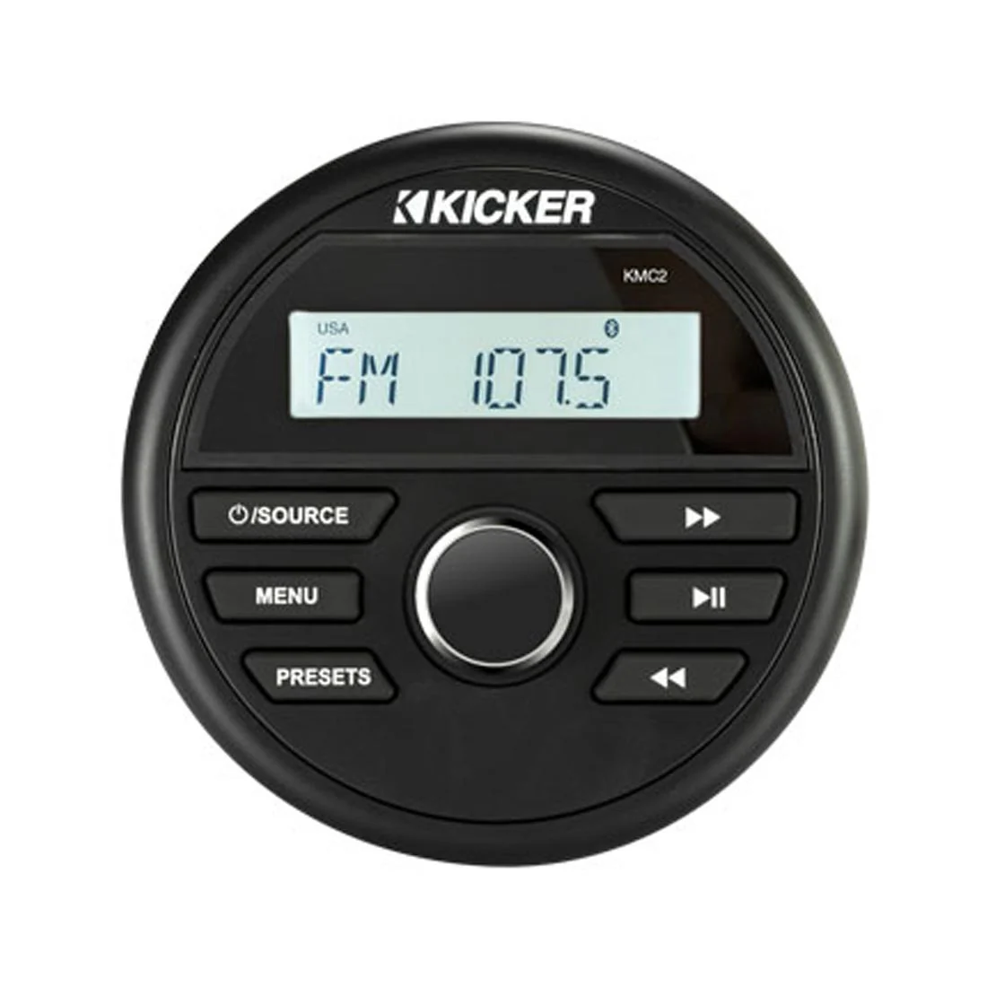 Kicker 46KMC2 Weather-Resistant Marine Digital Media Receiver (46KMC2)