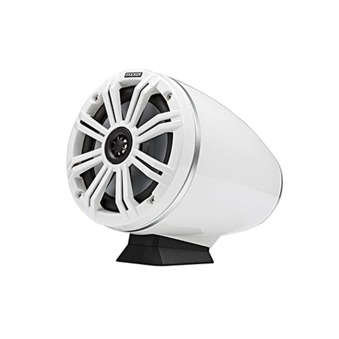 Kicker 46KMFC65W 6.5" Coaxial Tower Marine Speakers - White (46KMFC65W) - Image 4