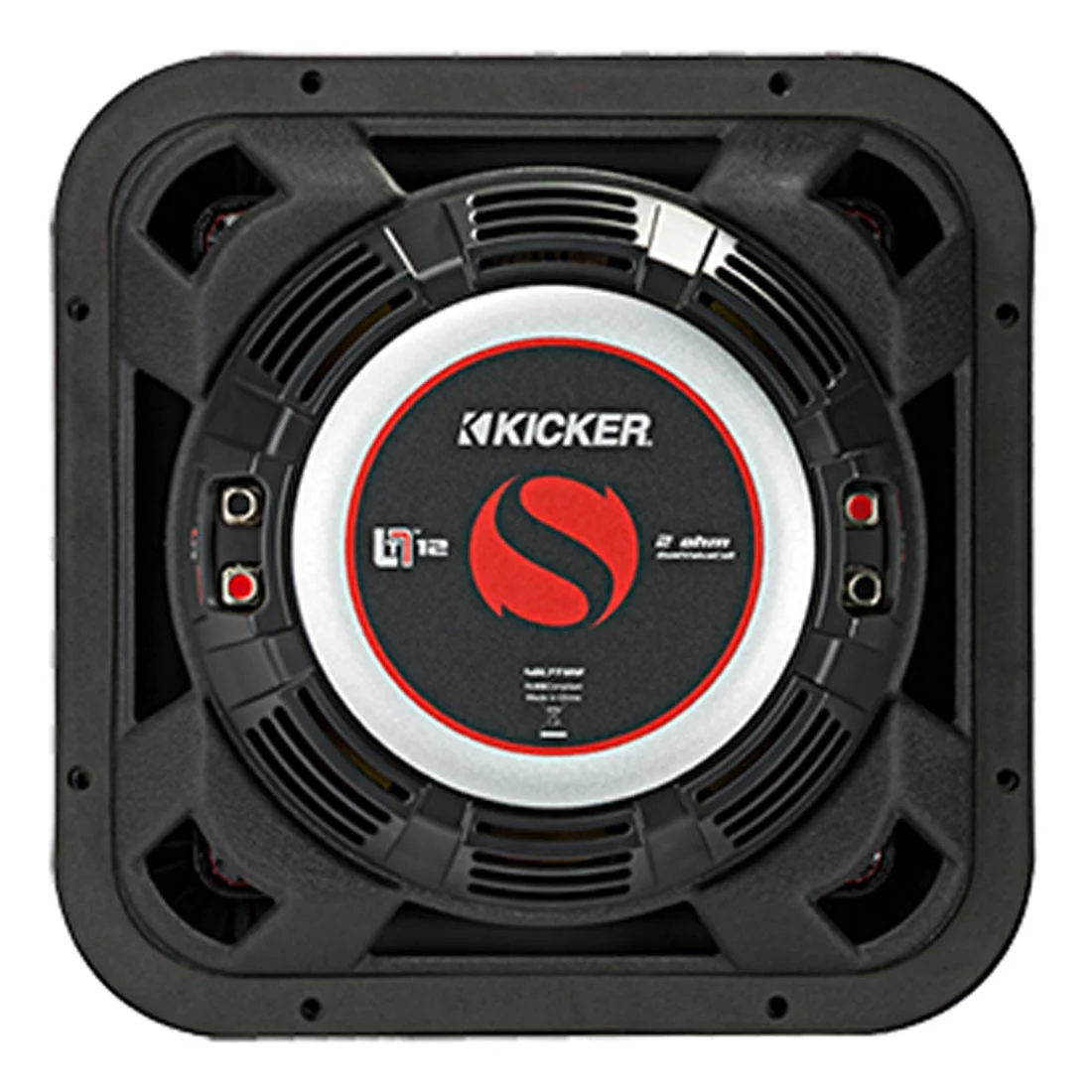 Kicker 46L7T122 Solo-Baric L7T Series Shallow-Mount 12" 2-Ohm DVC Subwoofer (46L7T122) - Image 2