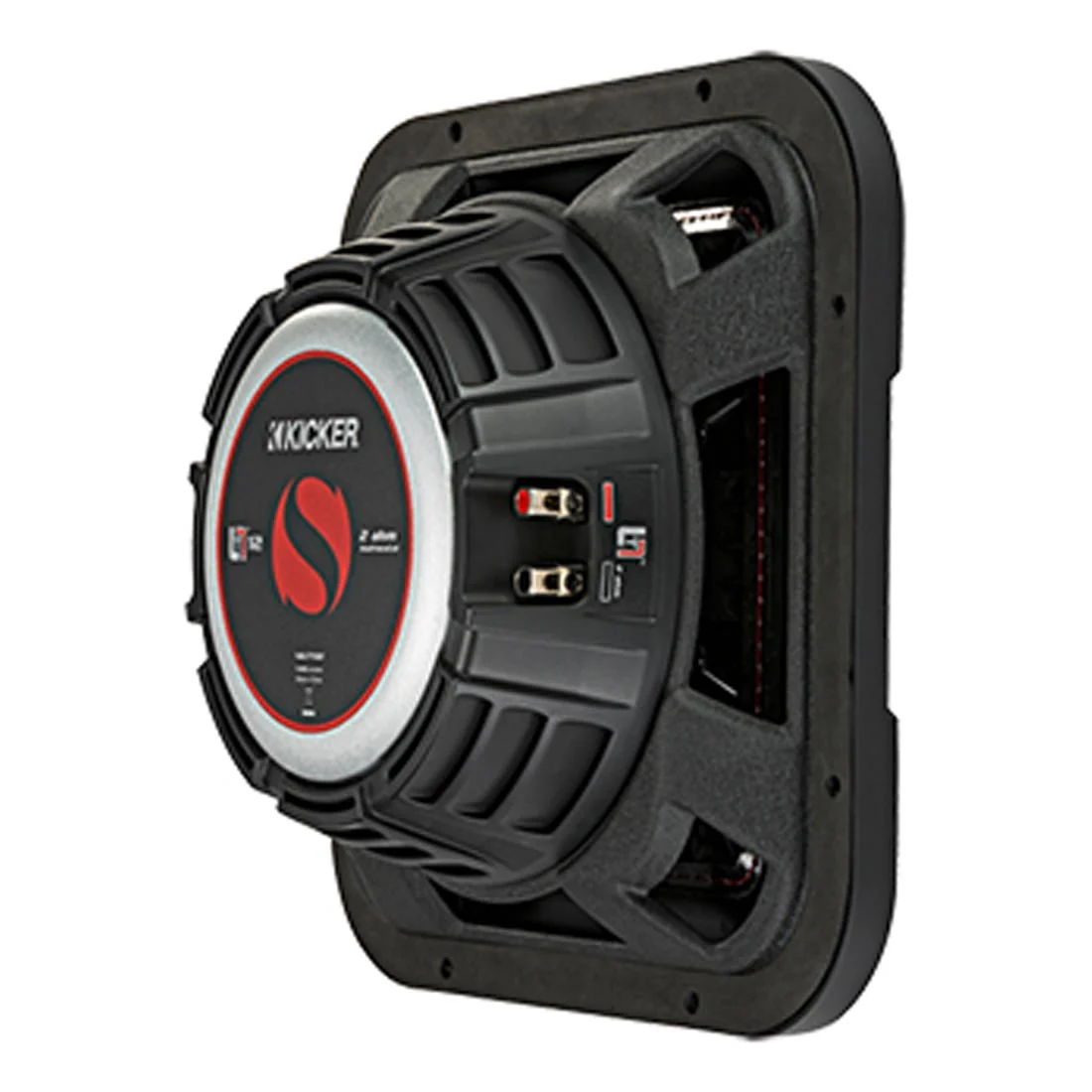 Kicker 46L7T122 Solo-Baric L7T Series Shallow-Mount 12" 2-Ohm DVC Subwoofer (46L7T122) - Image 4