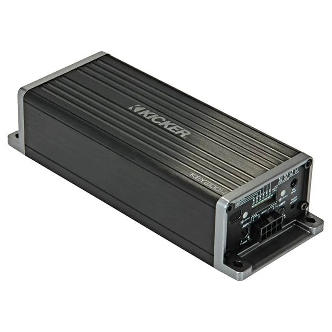 Kicker 47KEY200.4 Compact 4-Channel Car Amplifier with Automatic Tuning DSP (47KEY2004)
