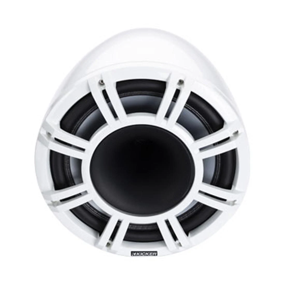 Kicker 47KMFC11W HLCD 11" Tower Speaker System with 2.5" Flat Mount - White (47KMFC11W)