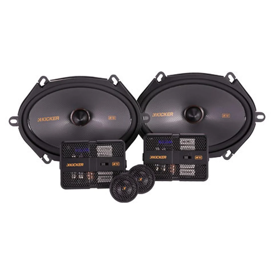 Kicker 47KSS6804 KS Series 6"x8" Component Speaker System (47KSS6804)