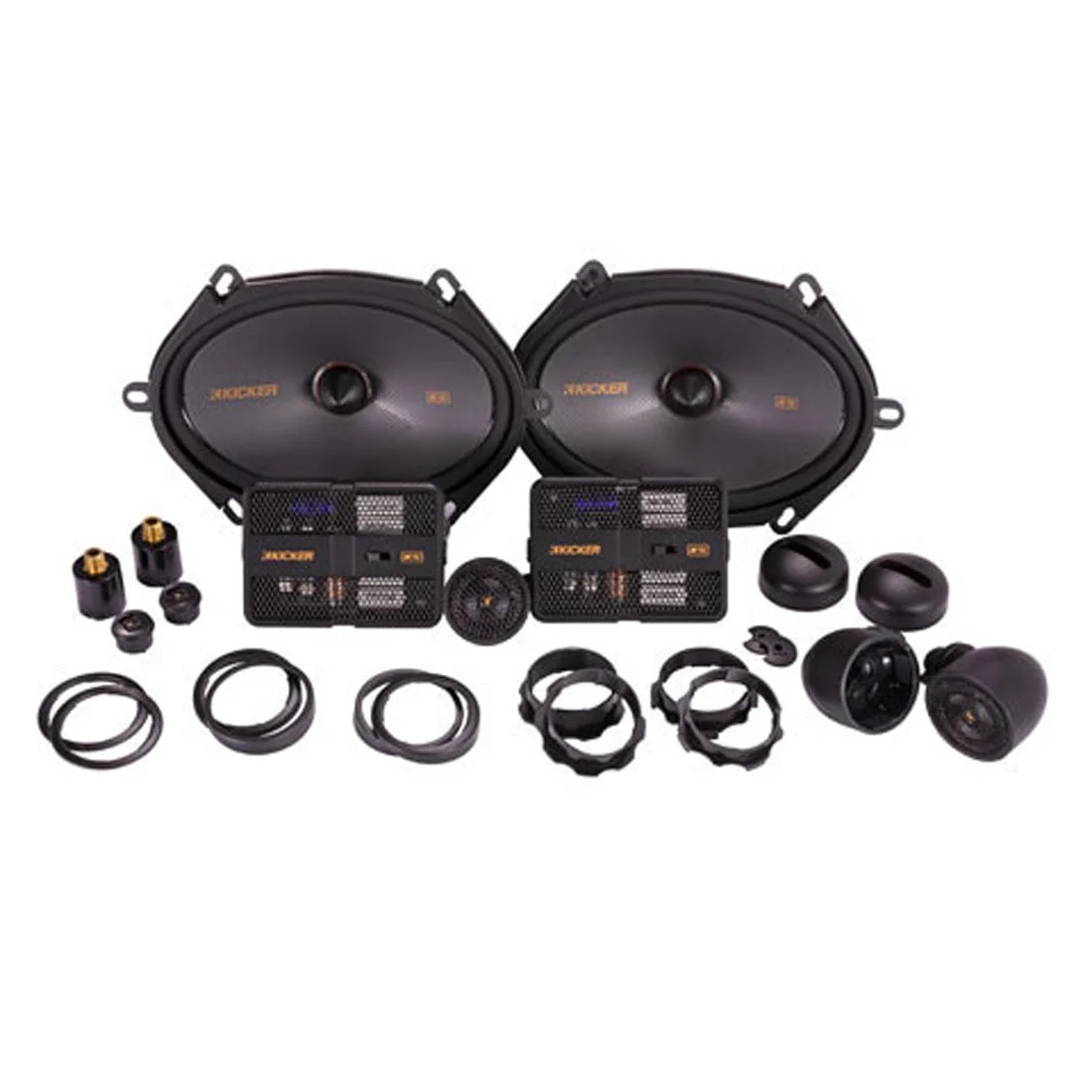 Kicker 47KSS6804 KS Series 6"x8" Component Speaker System (47KSS6804) - Image 2