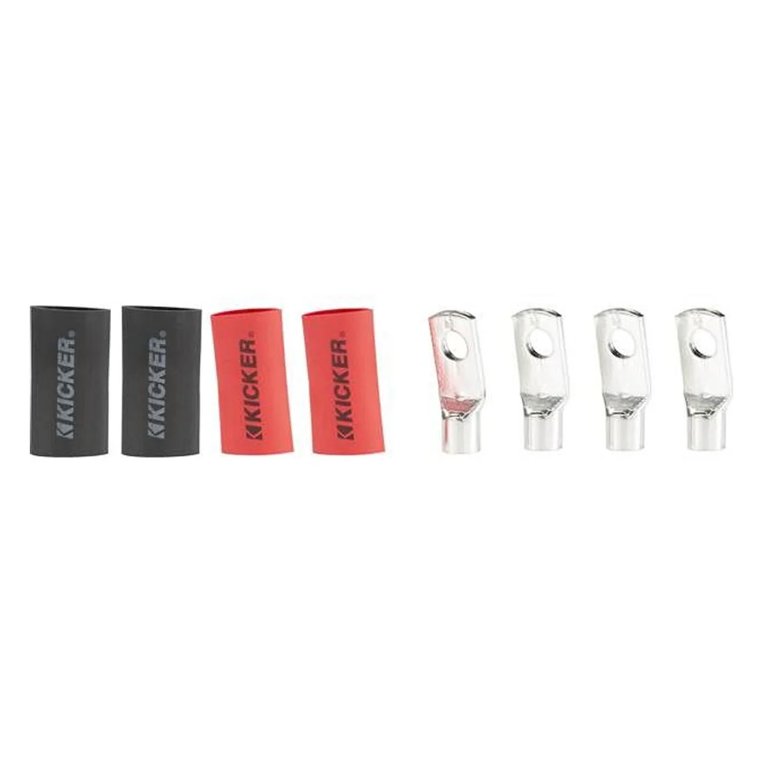 Kicker 47RT0 1/0 AWG Marine Ring Terminals - 4-Pack
