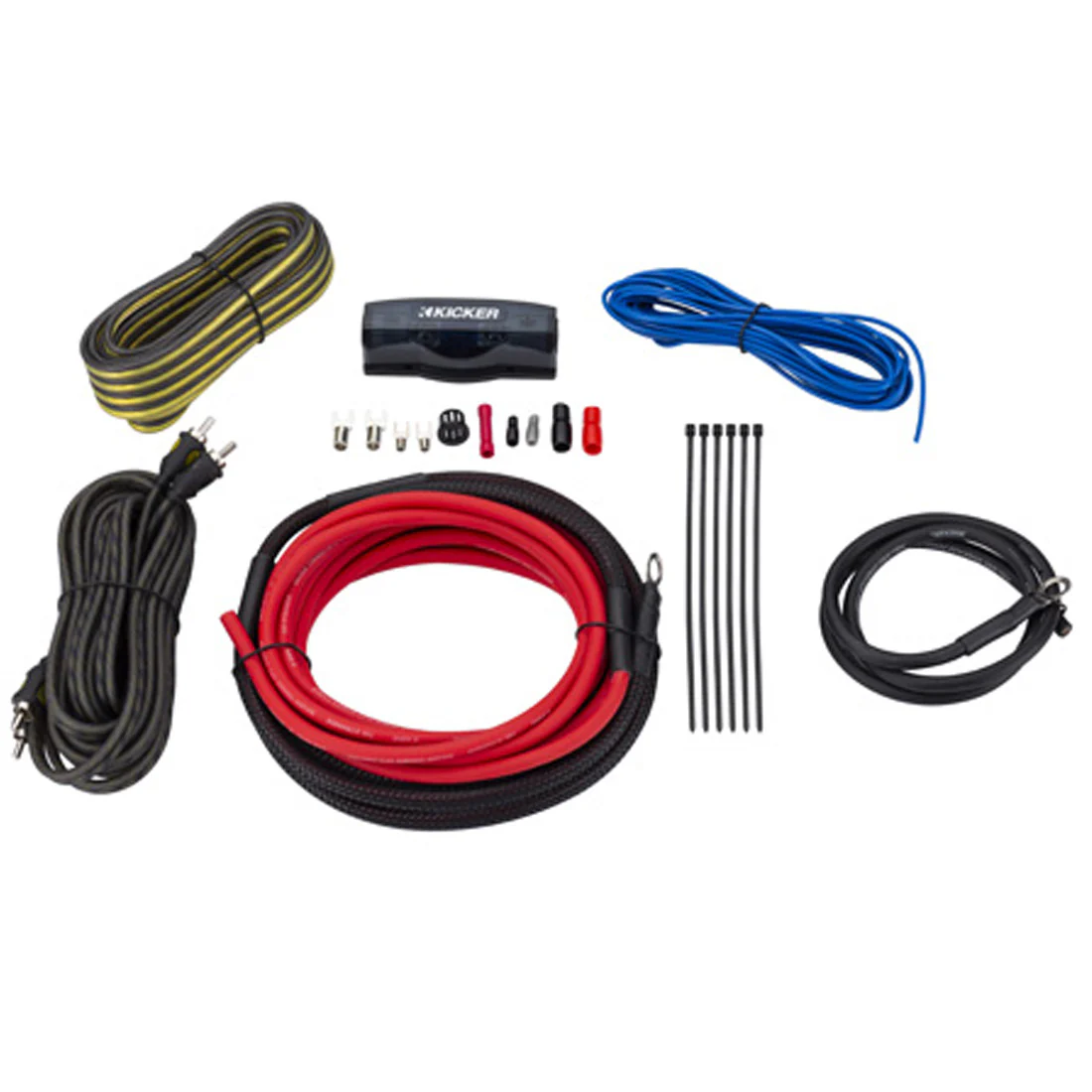 Kicker 47VK8 8AWG 2-Channel Complete 8-Gauge Amplifier Kit (47VK8)