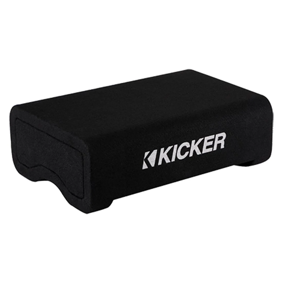 Kicker 48CVTDF102 Sealed Downward-Firing Enclosure with 10" 2-Ohm Shallow-Mount Subwoofer (48CVTDF102) - Image 3