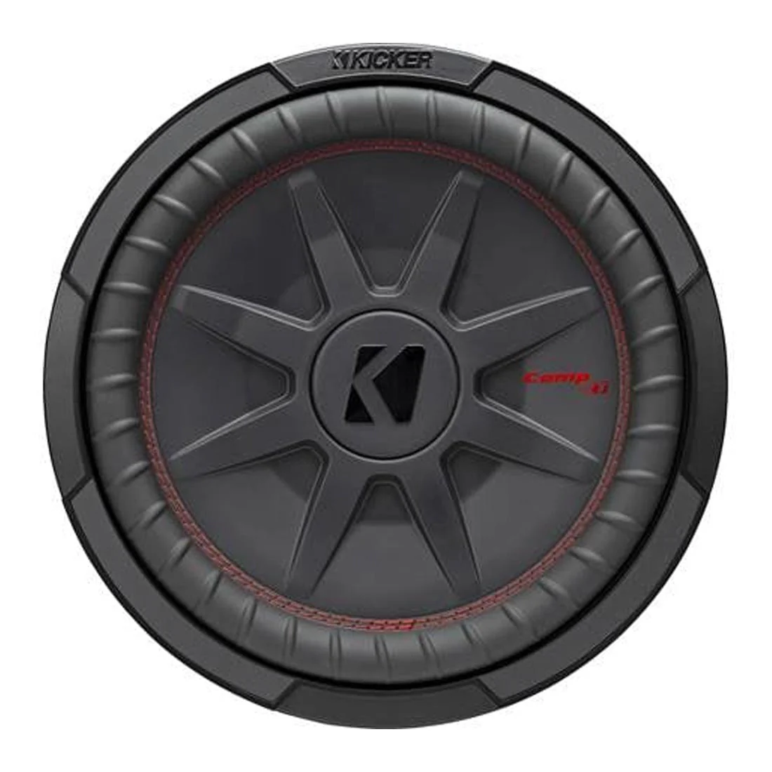 Kicker 48CWRT122 CompRT Series 12" 2-Ohm DVC Shallow-Mount Subwoofer (48CWRT122)