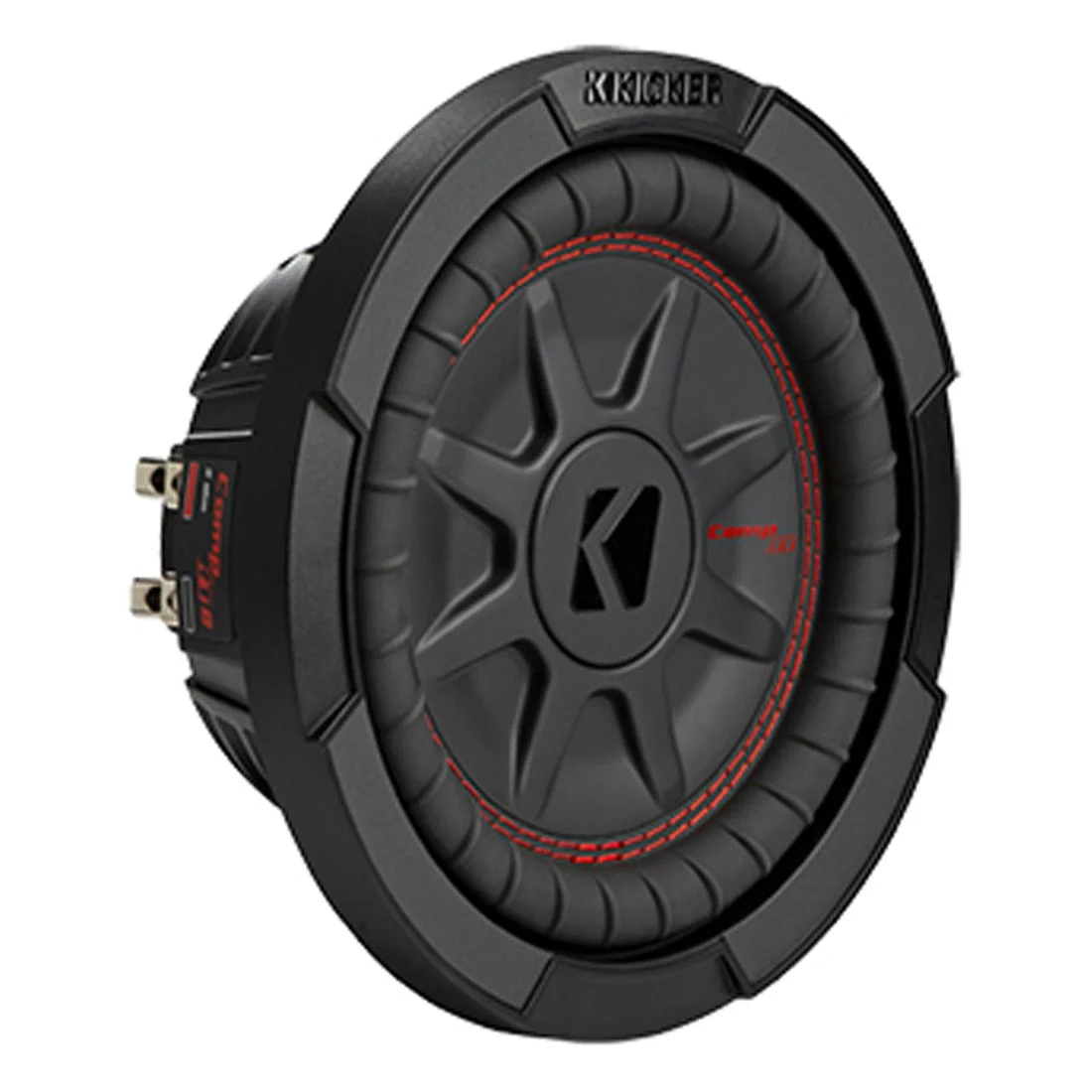 Kicker 48CWRT84 CompRT Series 8" 4-Ohm Shallow-Mount DVC Subwoofer (48CWRT84) - Image 2