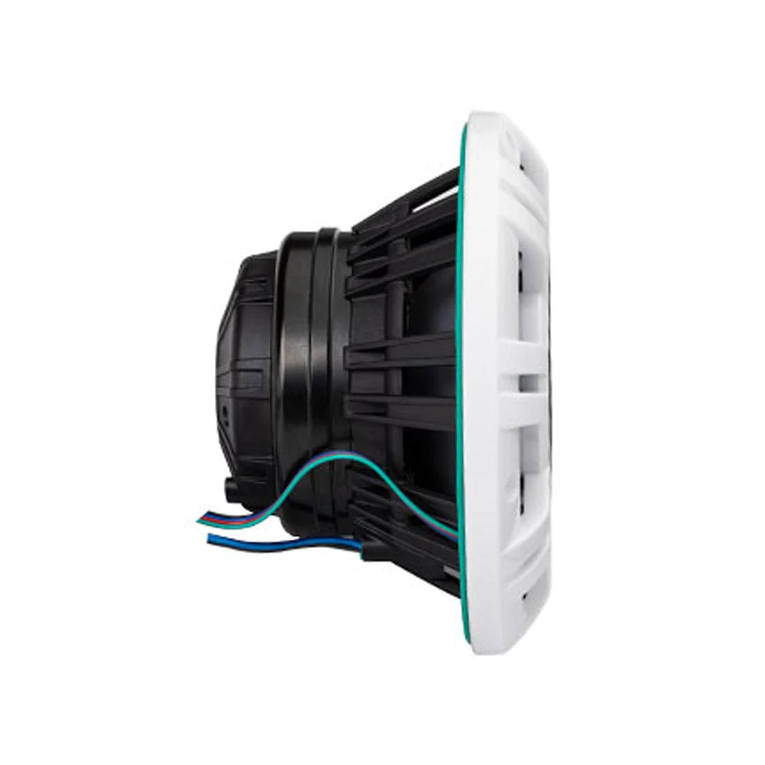 Kicker 48KMXL84 8" Coaxial Marine Speakers with White and Charcoal Grilles (48KMXL84) - Image 2