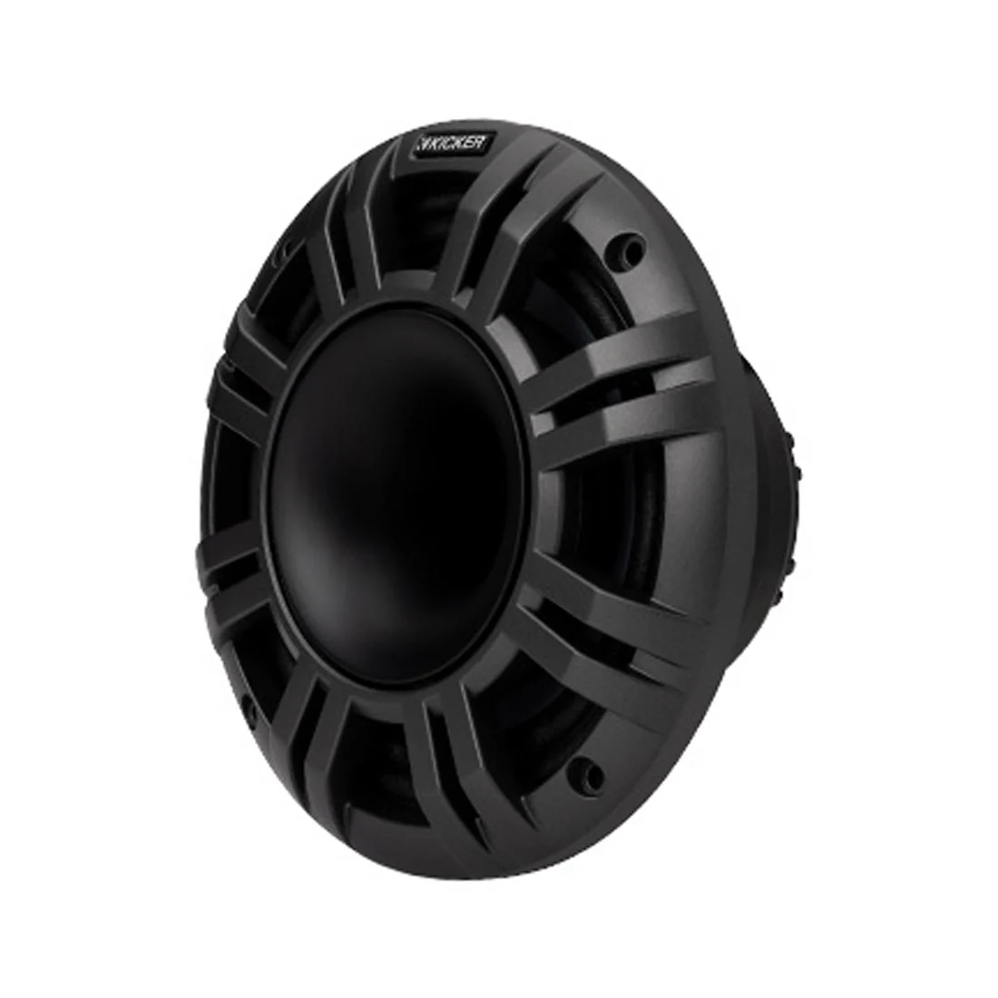 Kicker 48KMXL84 8" Coaxial Marine Speakers with White and Charcoal Grilles (48KMXL84) - Image 3