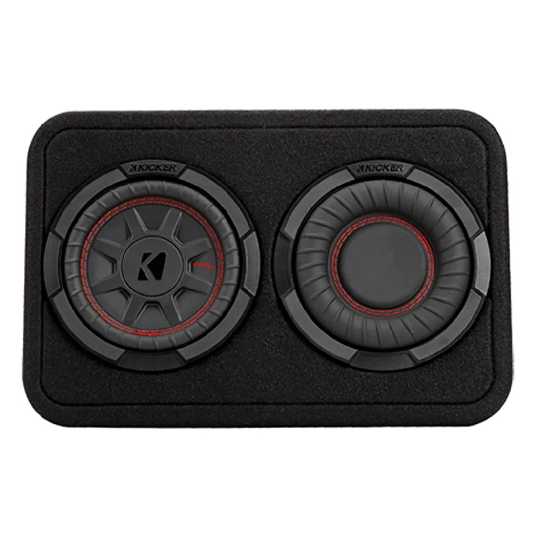 Kicker 48TCWRT672 CompRT Truck-Style 2-Ohm Loaded Sealed Enclosure (48TCWRT672)