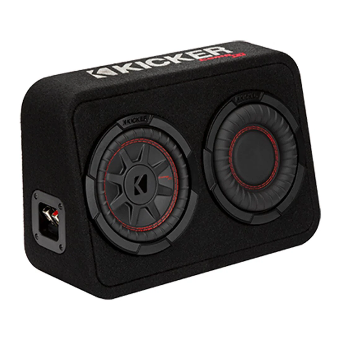 Kicker 48TCWRT672 CompRT Truck-Style 2-Ohm Loaded Sealed Enclosure (48TCWRT672) - Image 3