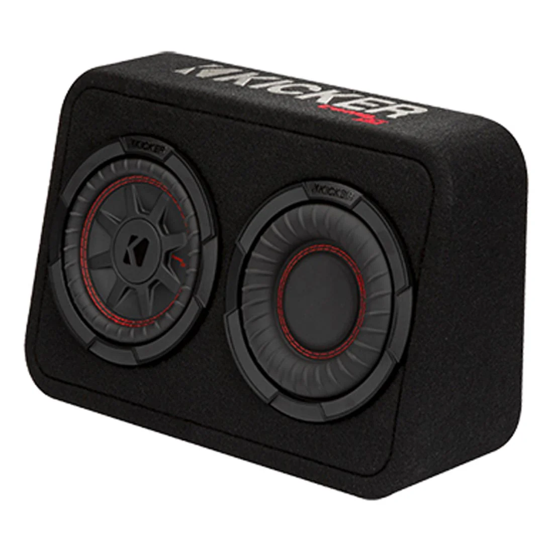 Kicker 48TCWRT672 CompRT Truck-Style 2-Ohm Loaded Sealed Enclosure (48TCWRT672) - Image 4