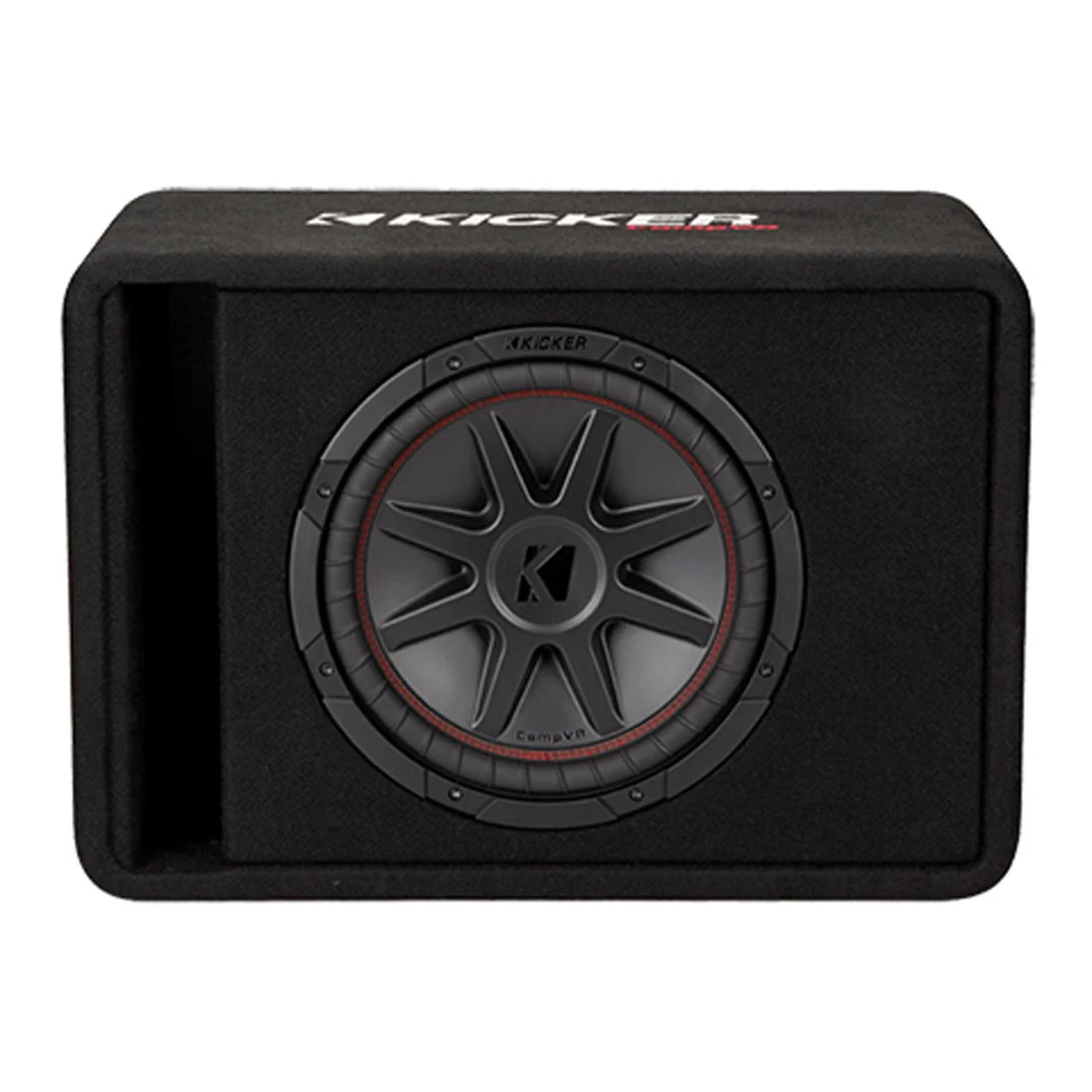Kicker 48VCVR122 CompVR Single Loaded 12" Ported Subwoofer Enclosure (48VCVR122)