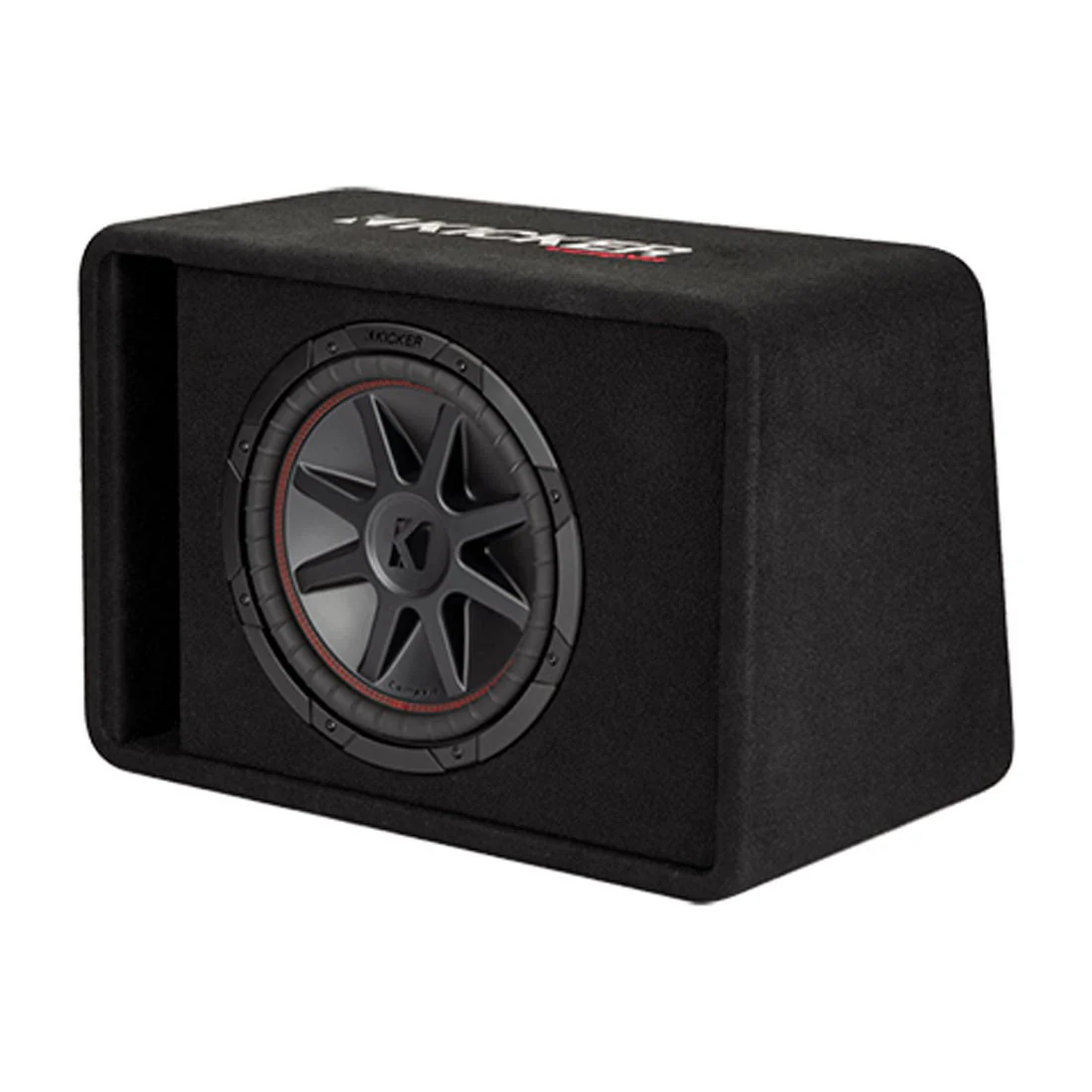 Kicker 48VCVR122 CompVR Single Loaded 12" Ported Subwoofer Enclosure (48VCVR122) - Image 3
