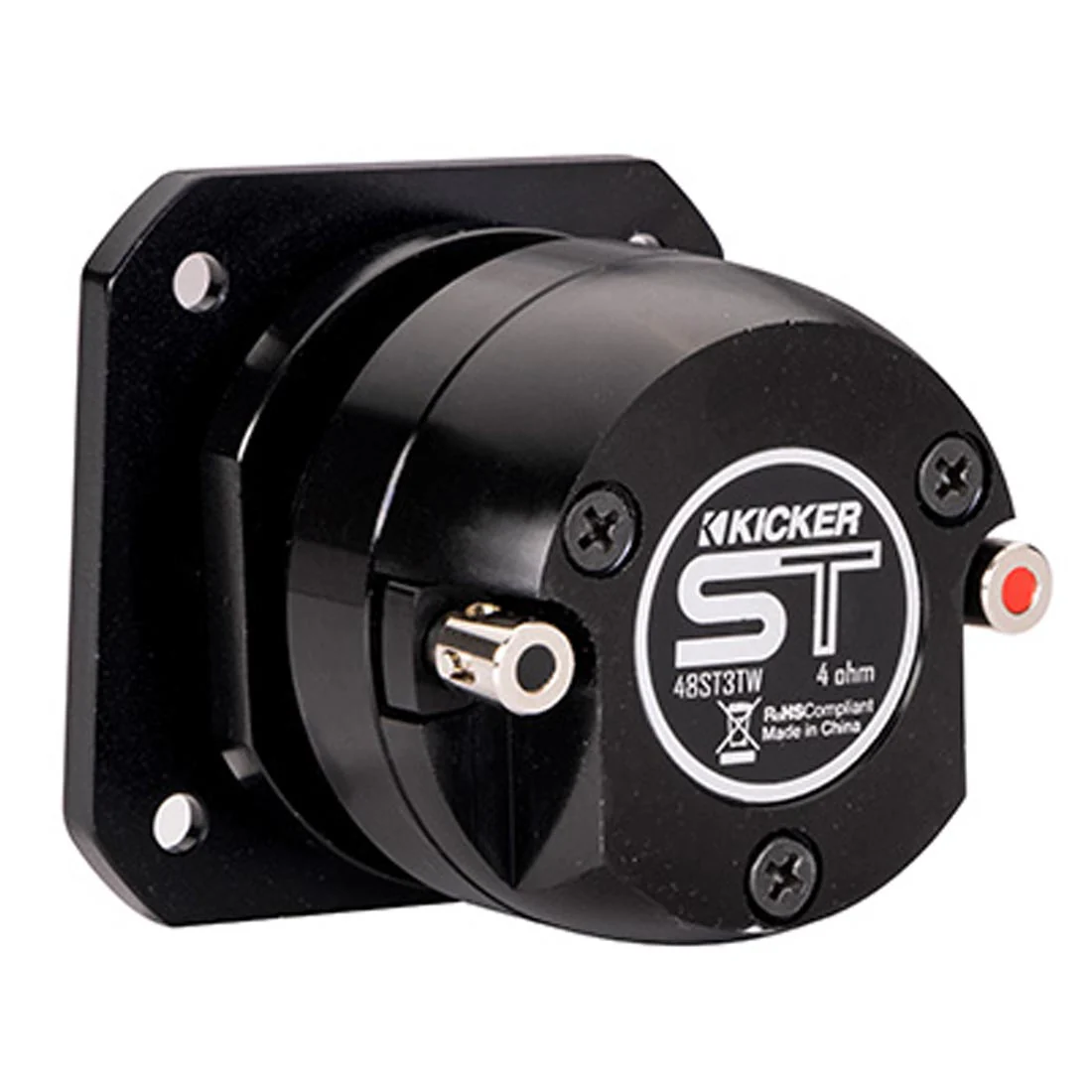Kicker 49ST3TW ST-Series Single 1" Aluminum Dome Bullet Tweeter - Each (49ST3TW) - Image 2