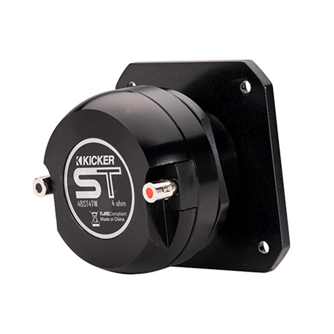 Kicker 49ST4TW ST-Series Single 1.5" Aluminum Dome Bullet Tweeter - Each (49ST4TW) - Image 2