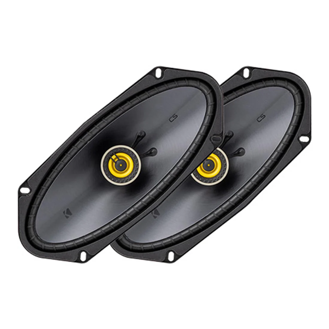 Kicker 50CSC4104 CS Series 4"x10" 2-Way Coaxial Car Speakers (50CSC4104)