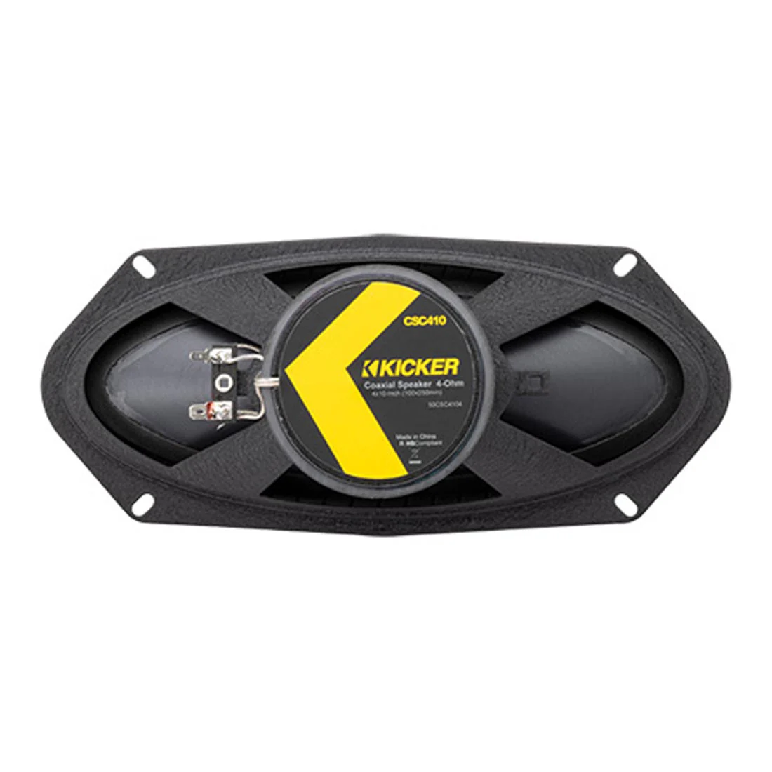 Kicker 50CSC4104 CS Series 4"x10" 2-Way Coaxial Car Speakers (50CSC4104) - Image 2