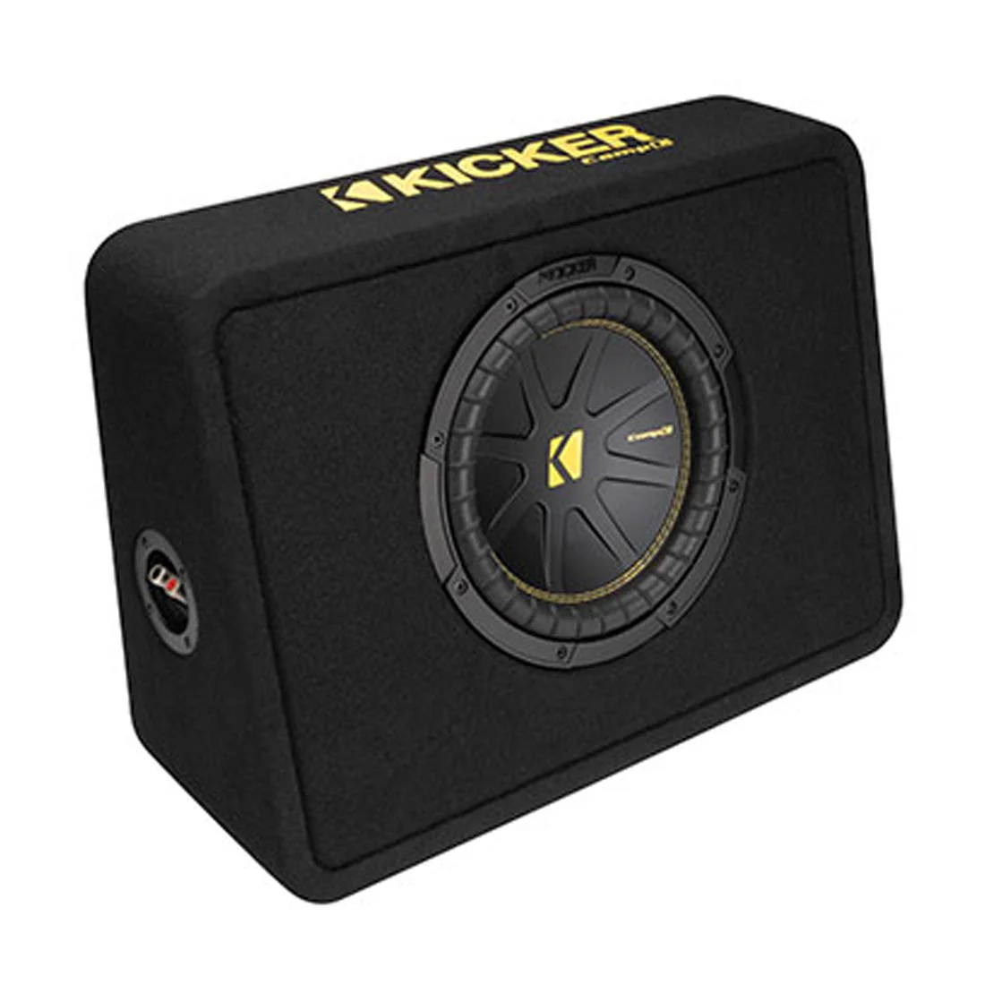 Kicker 50TCWC104 CompC 10" Truck-Style 4-Ohm Subwoofer Enclosure (50TCWC104)