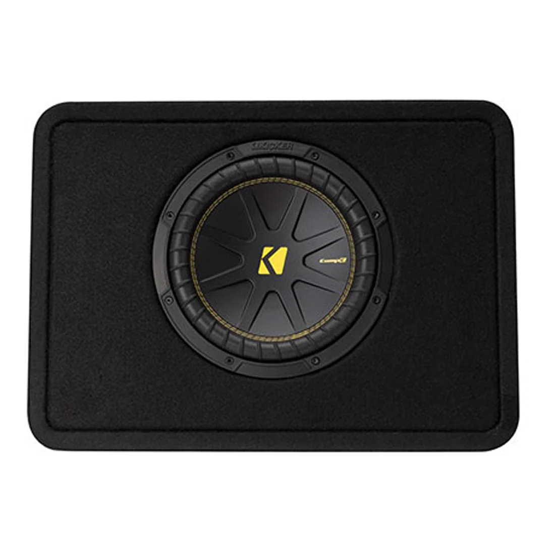 Kicker 50TCWC104 CompC 10" Truck-Style 4-Ohm Subwoofer Enclosure (50TCWC104) - Image 4