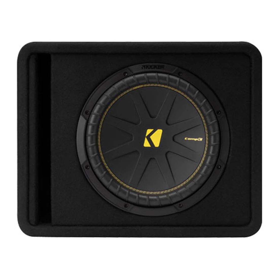 Kicker 50VCWC122 CompC Single 12" Loaded Subwoofer Enclosure (50VCWC122) - Image 4