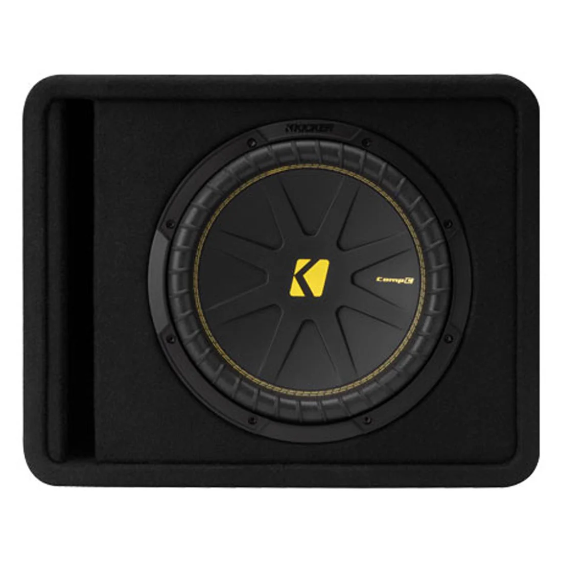 Kicker 50VCWC124 CompC 12" 4-Ohm Ported Loaded Subwoofer Enclosure (50VCWC124) - Image 4