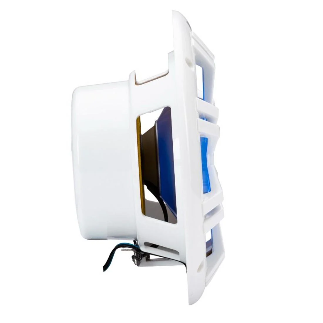 Kicker 51KM604WL 6.5" 4-Ohm Marine Coaxial Speakers with RGB LED Lighting - White - Image 7