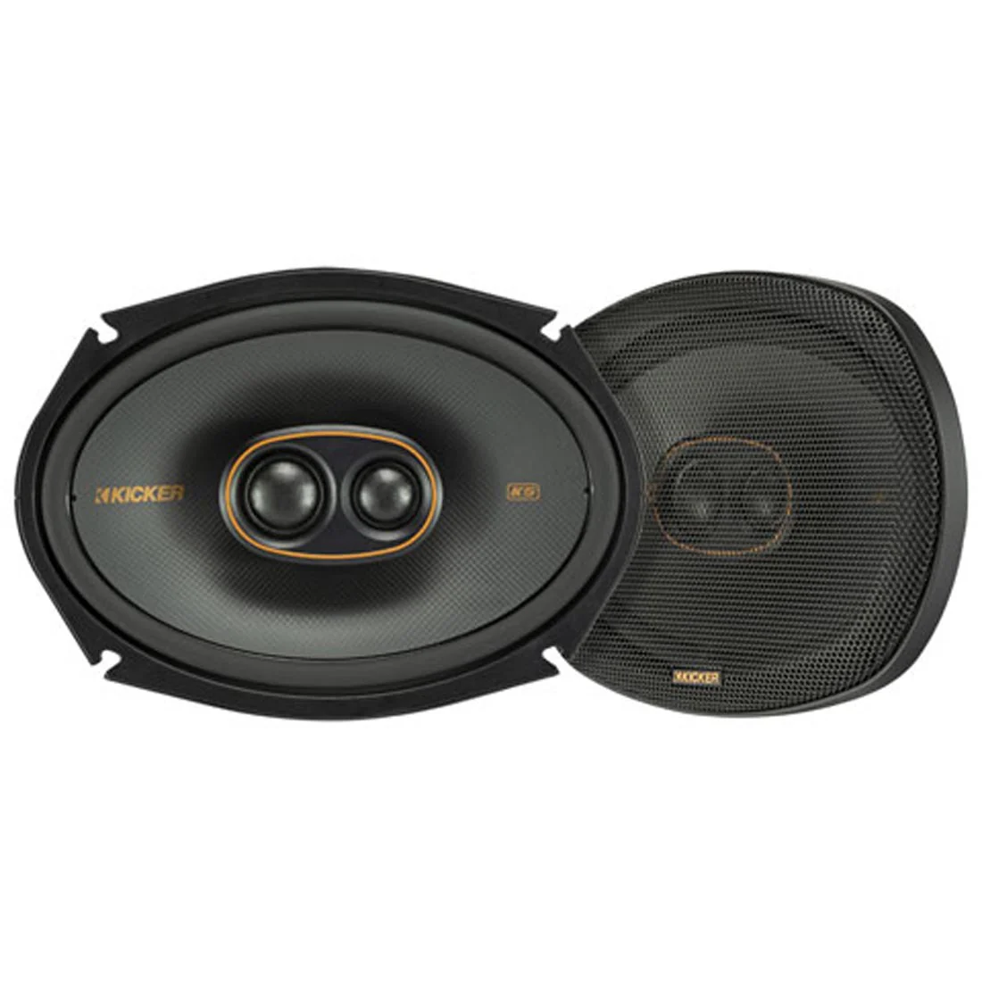 Kicker 51KSC69304 KS Series 6"x9" 3-Way Car Speakers (51KSC69304)