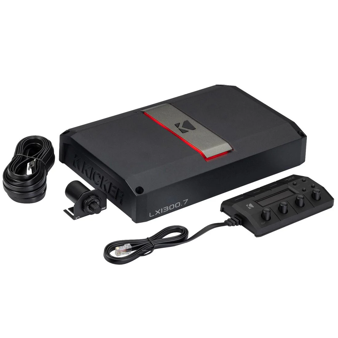 Kicker 51LX13007 Class D 7-Channel Full Range Amplifier (51LX13007)