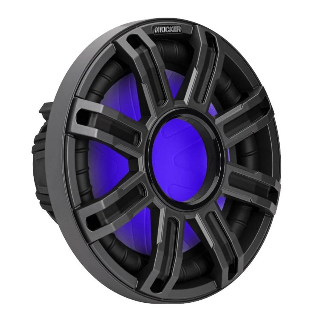 Kicker 51MWF124 12" Premium 4-Ohm Freeair Marine Subwoofer with LED Lighting - Each - Image 3