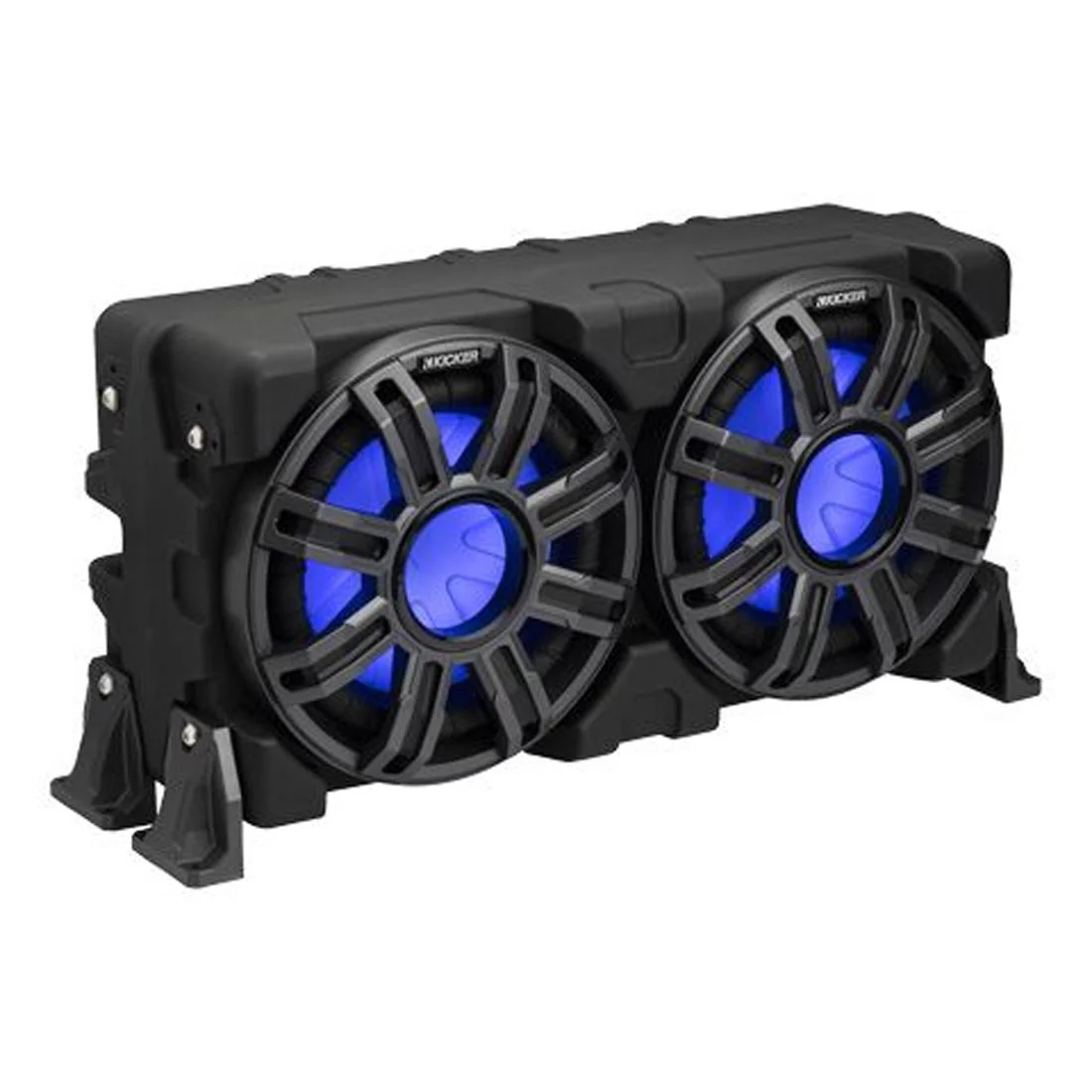 Kicker 51MWLE102 10" Premium 2-Ohm Marine Loaded Sealed Subwoofer Enclosure - Image 3