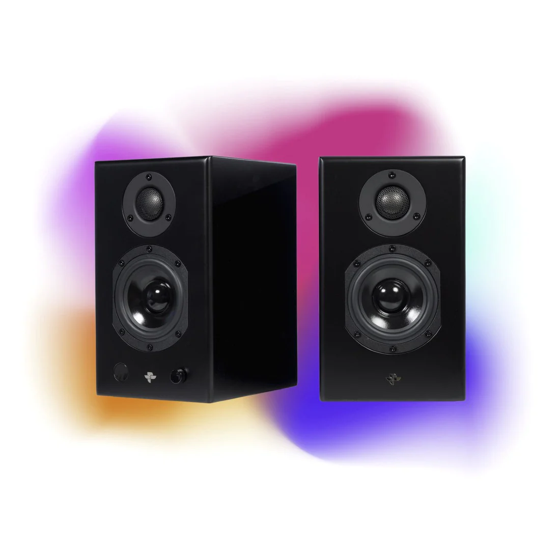 KIN Play Mini Bluetooth Powered Bookshelf Speakers - Pair - Image 2