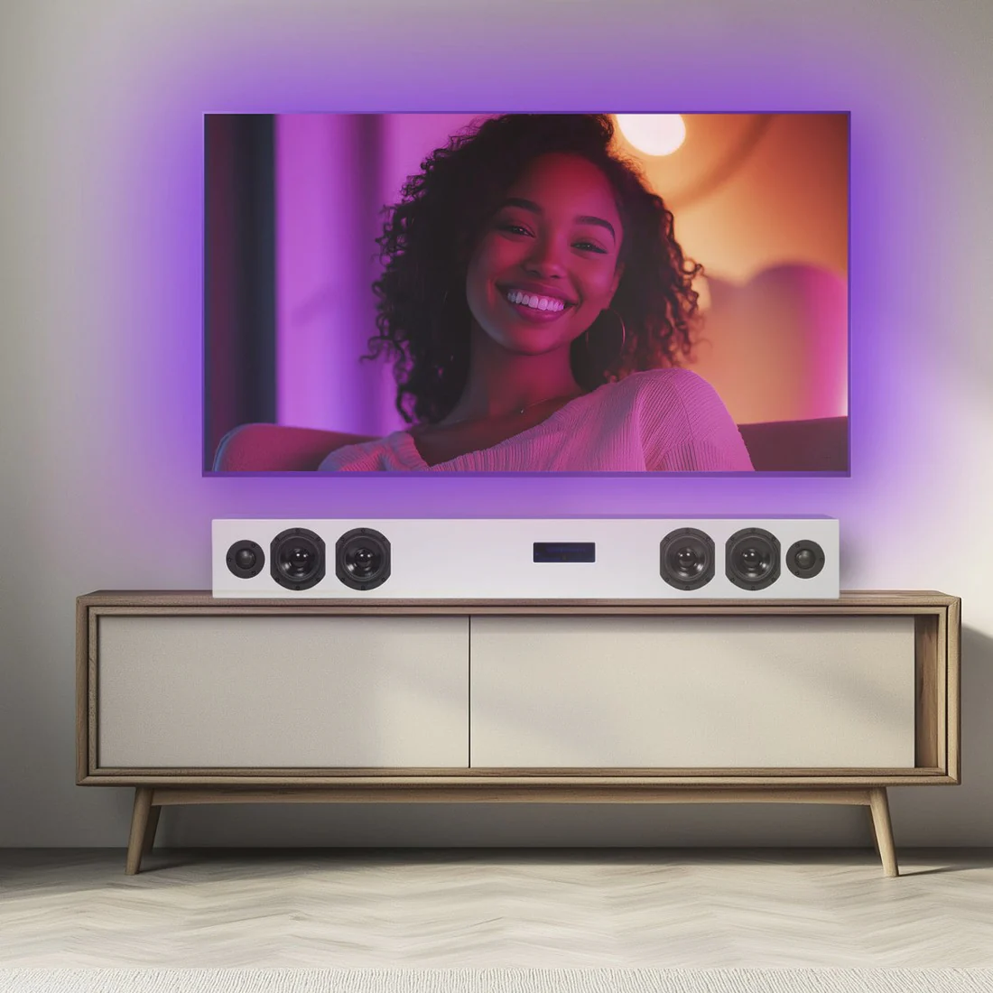 KIN Play Sound Bar II Active Soundbar Speaker - Image 7