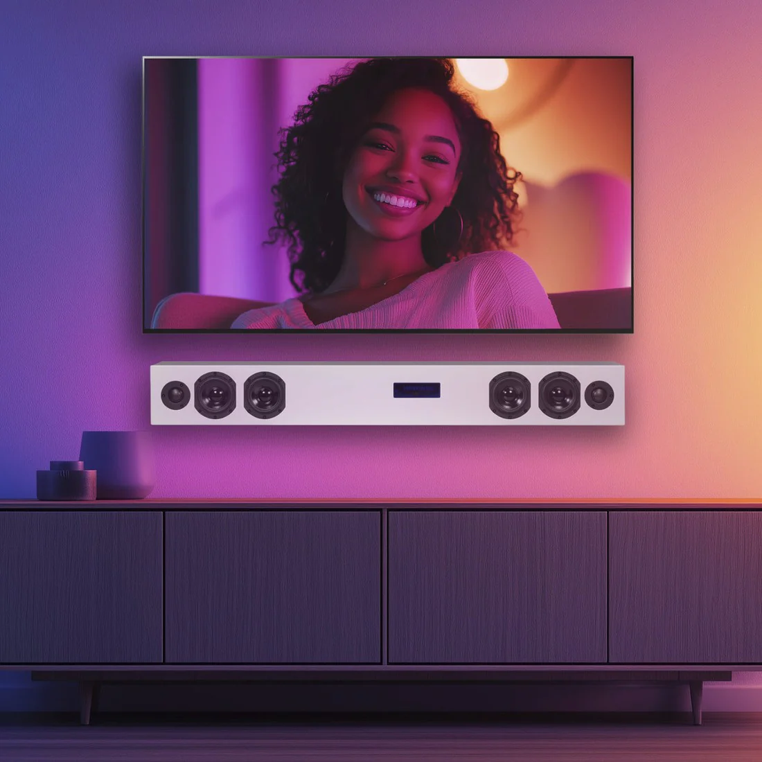 KIN Play Sound Bar II Active Soundbar Speaker - Image 9