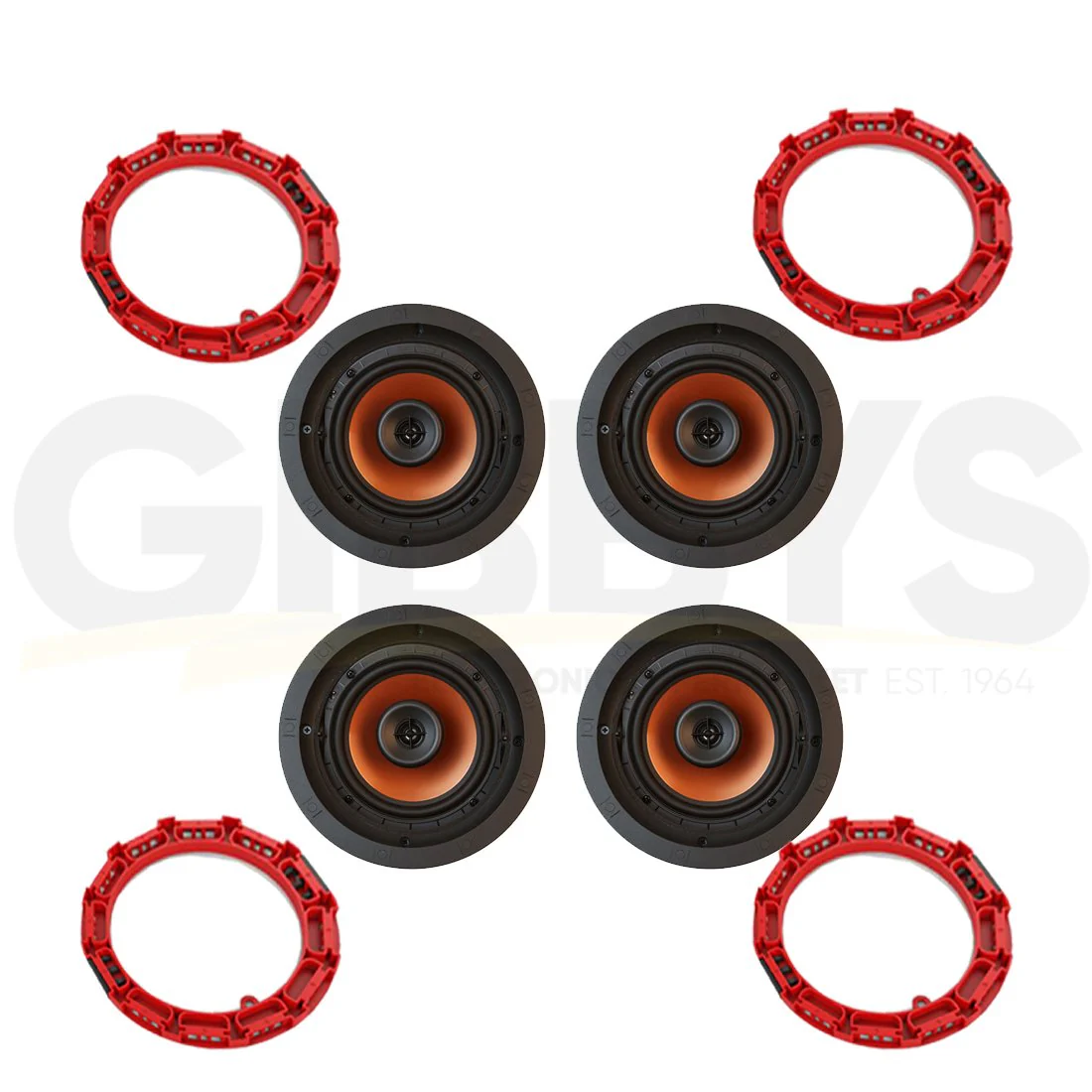 Klipsch CDT-3650-C II 6.5" In Ceiling Speaker with Installation Bracket Bundle - Image 9