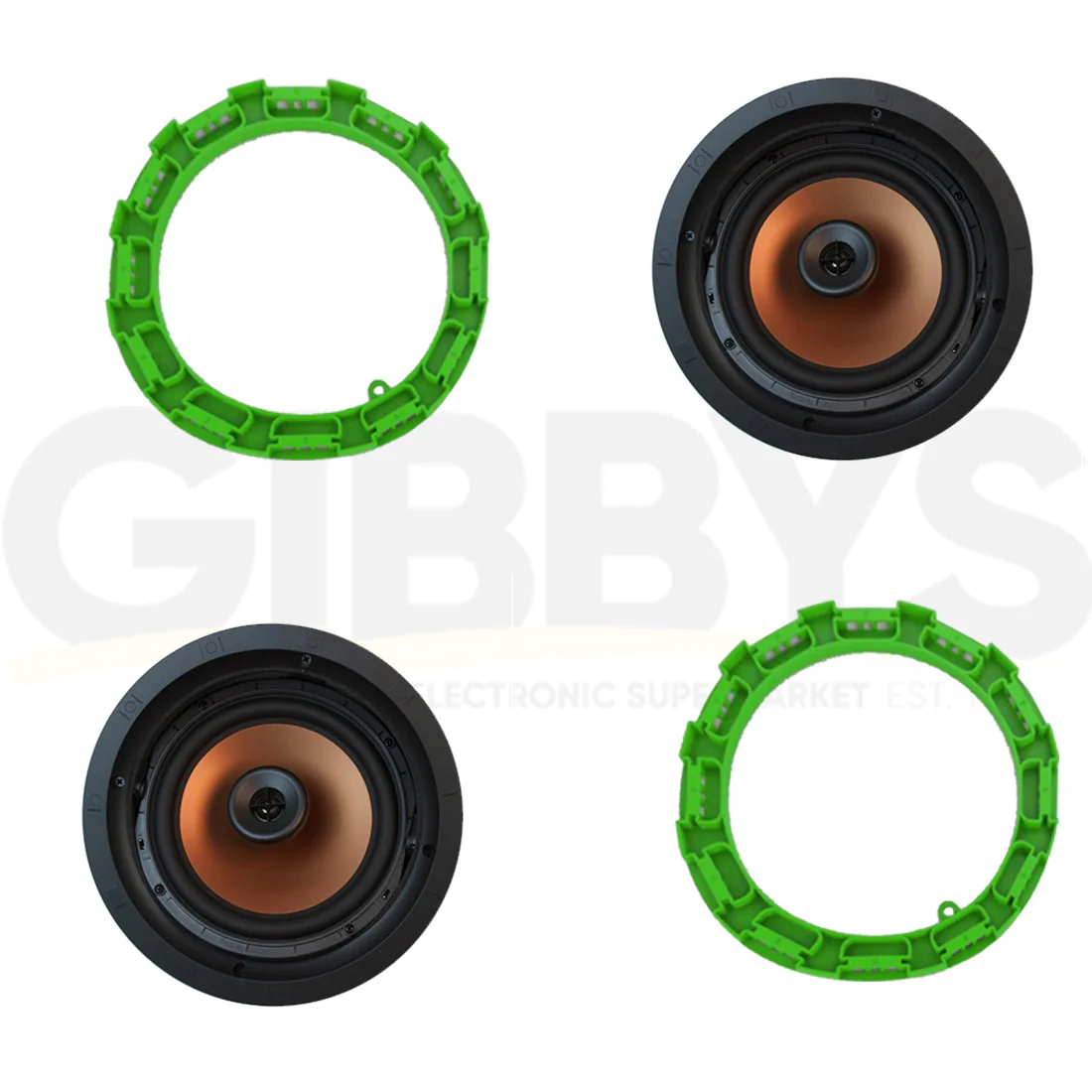 Klipsch CDT-5800-C II 8" In Ceiling Speaker with Installation Bracket Bundle