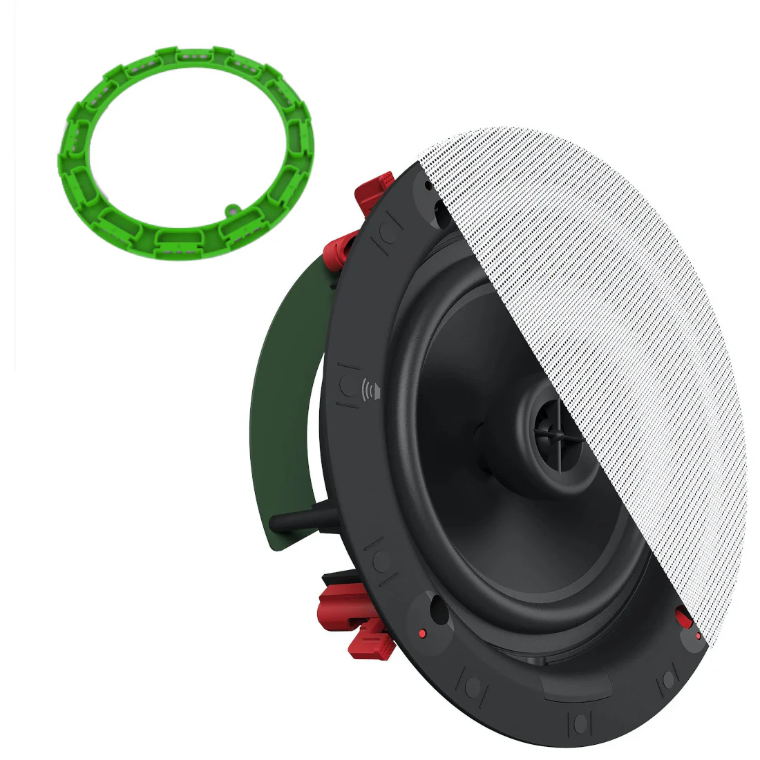 Klipsch DS-180CDT 8" In-Ceiling Speaker with FREE Installation Kit - Bundle - Each