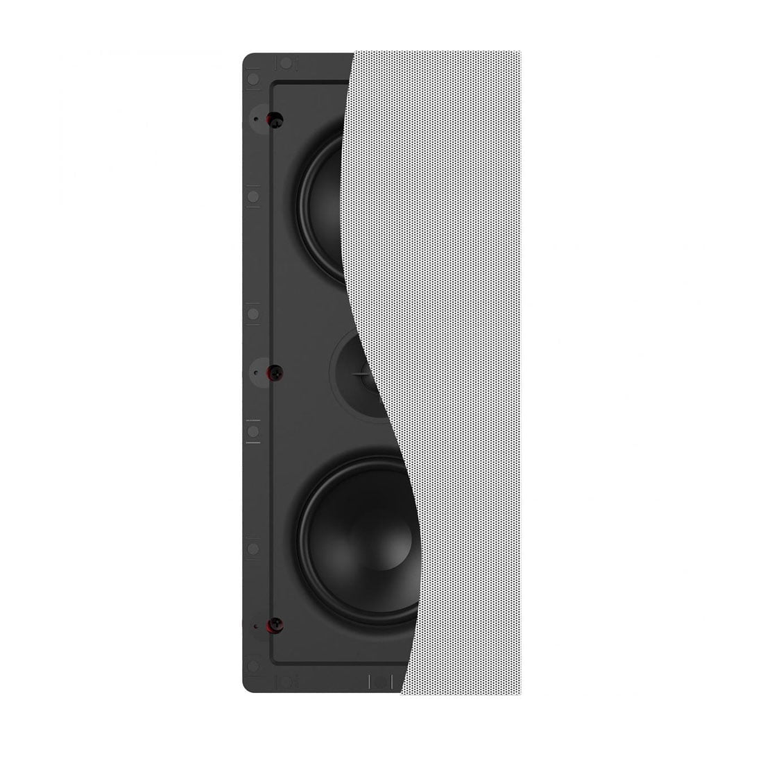 Klipsch DS-250W LCR Dual 5.25" In-Wall LCR Speaker - Each (DS250W LCR) - Image 4