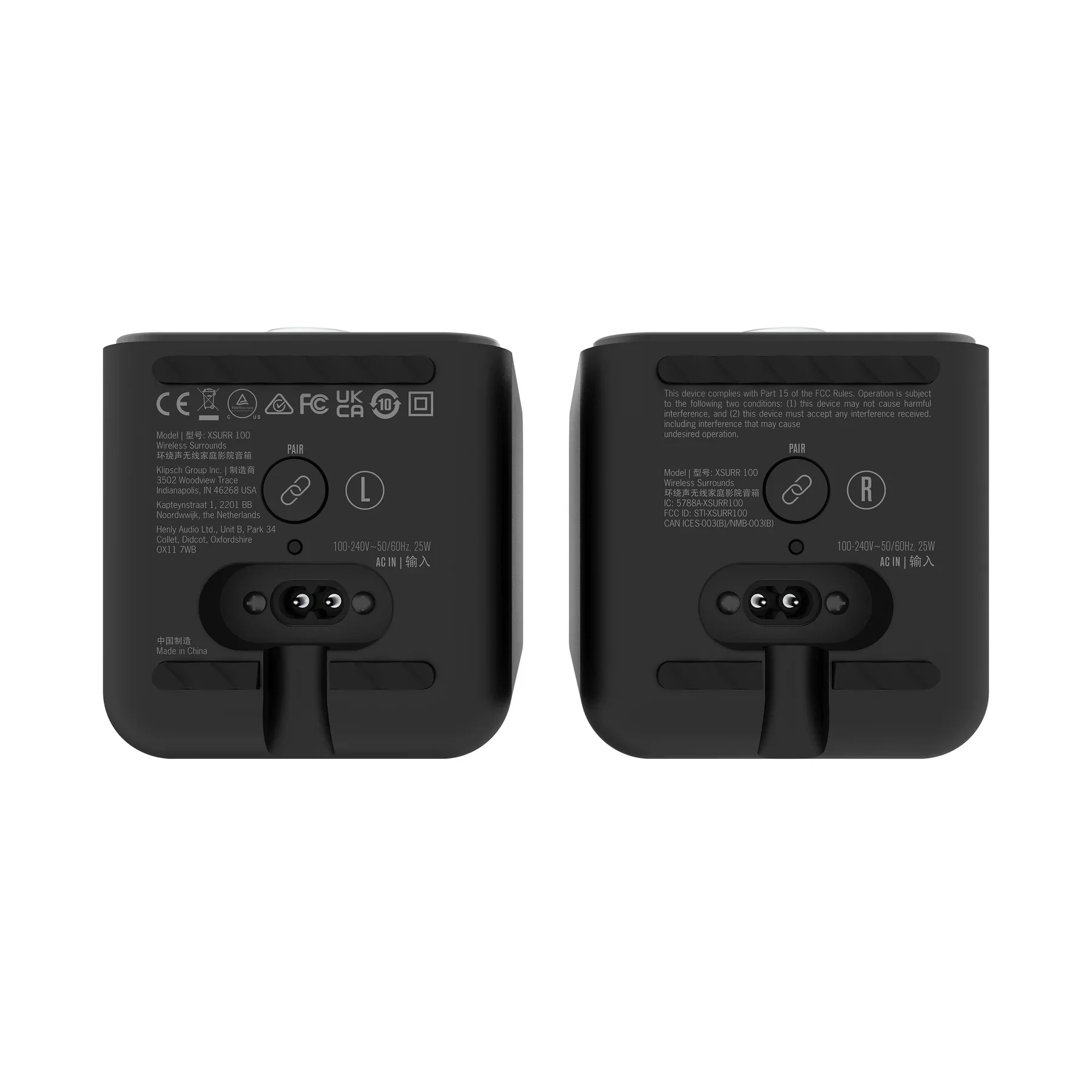 Klipsch Flexus Surr 100 Wireless Surround Speakers - Image 4