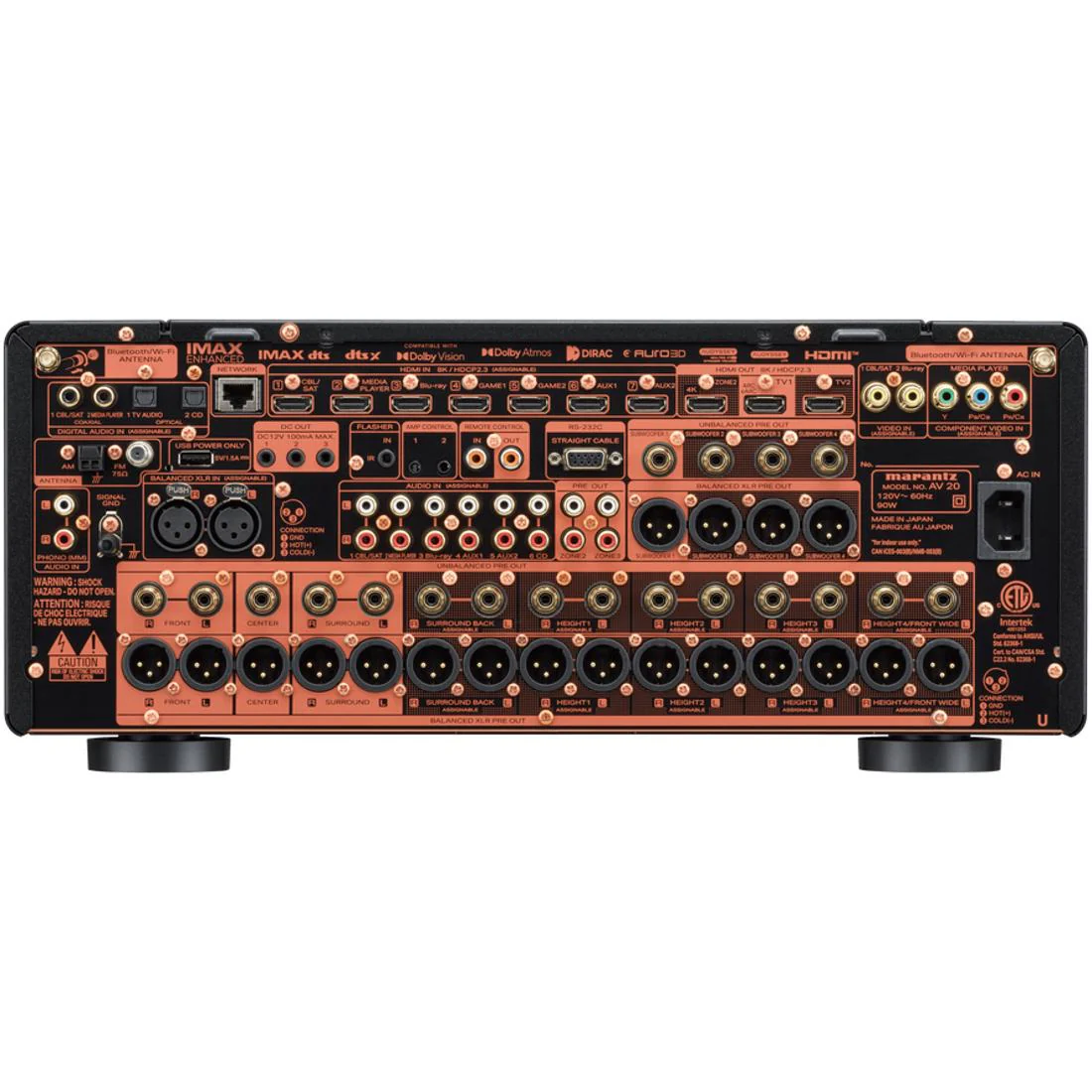 Marantz AV 20 Preamplifier And AMP 10 Power Amplifier Bundle - Image 3