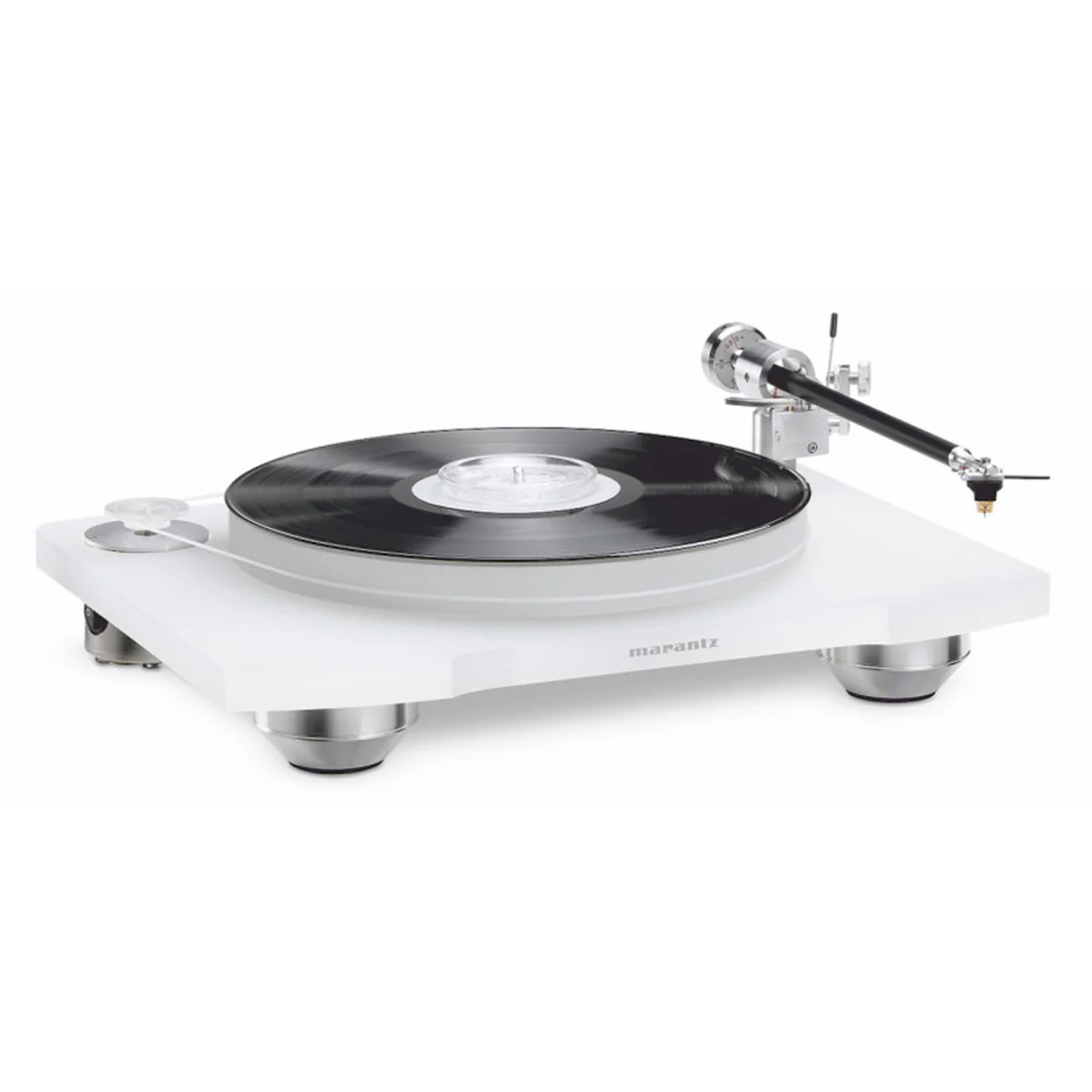 Marantz TT-15S1 Belt Drive Turntable with Cartridge - White - B-Stock