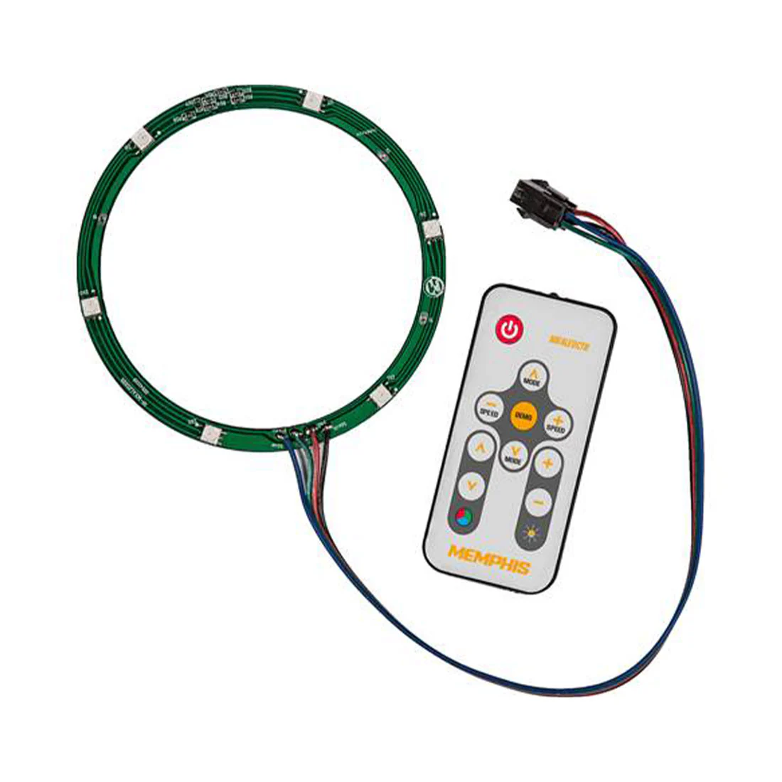 Memphis Audio 16-MXALEDCTR RF Remote for MXA LED Lighting Kits (16MXALEDCTR) - Image 2