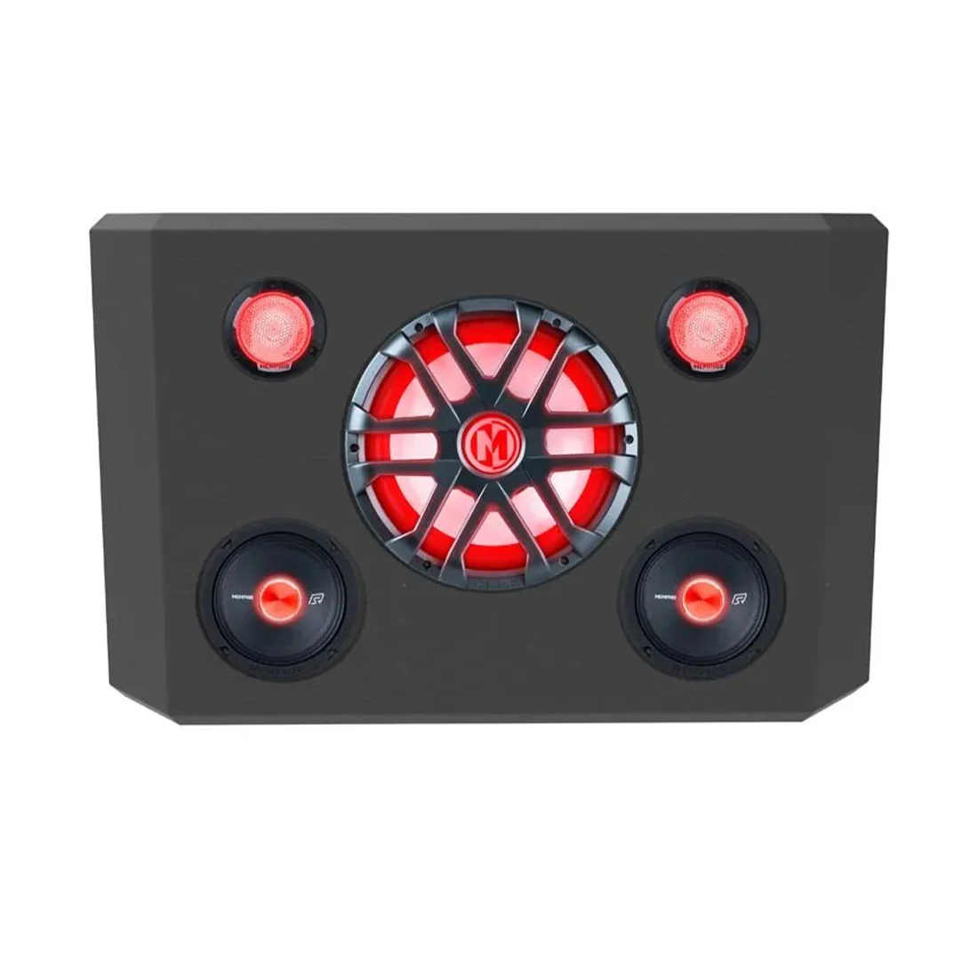 Memphis Audio FDBRONTG10PRO 5-Speaker Ford Bronco Swing Gate Enclosure (FDBRONTG10PRO) - Image 2