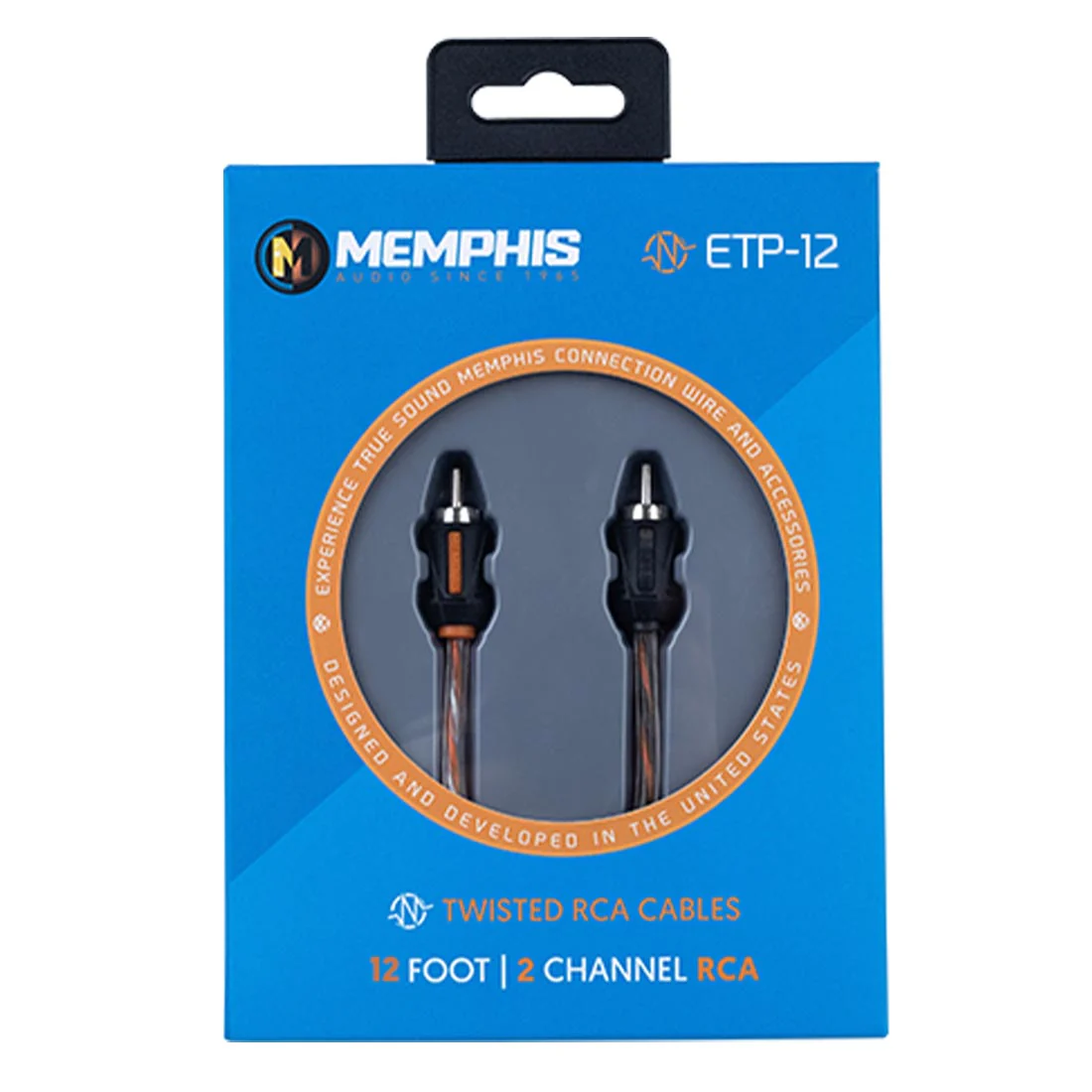 Memphis Audio ETP-12 12-Foot 2 -Channel Audio Interconnect Cables (ETP12) - Image 2