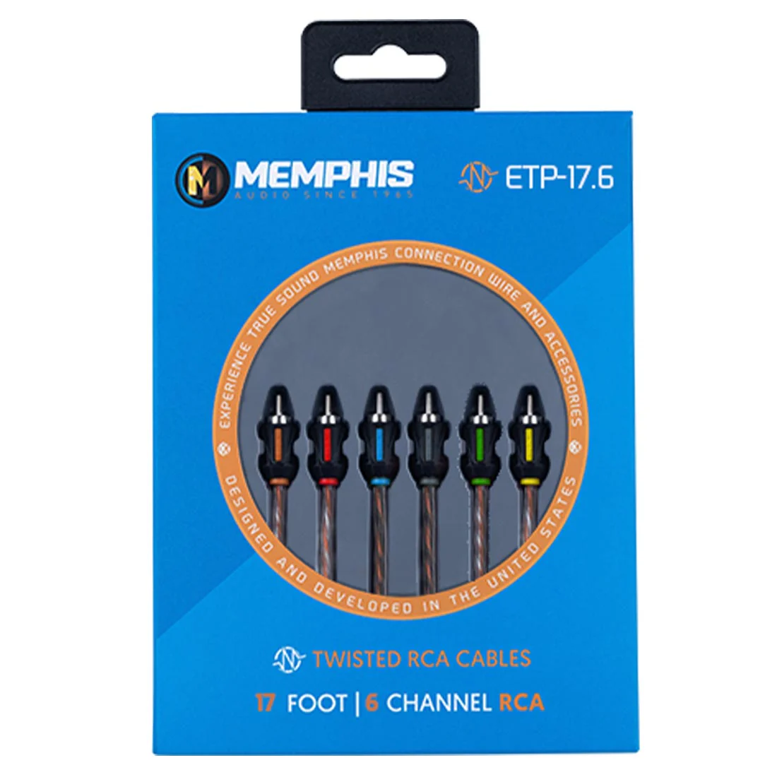 Memphis Audio ETP-17.6 17-Foot 6 -Channel Audio Interconnect Cables (ETP17.6) - Image 3