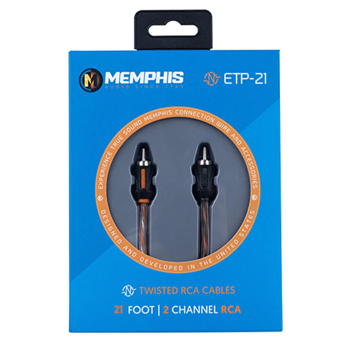Memphis Audio ETP-21 21-Foot 2-Channel Audio Interconnect Cables (ETP21) - Image 2