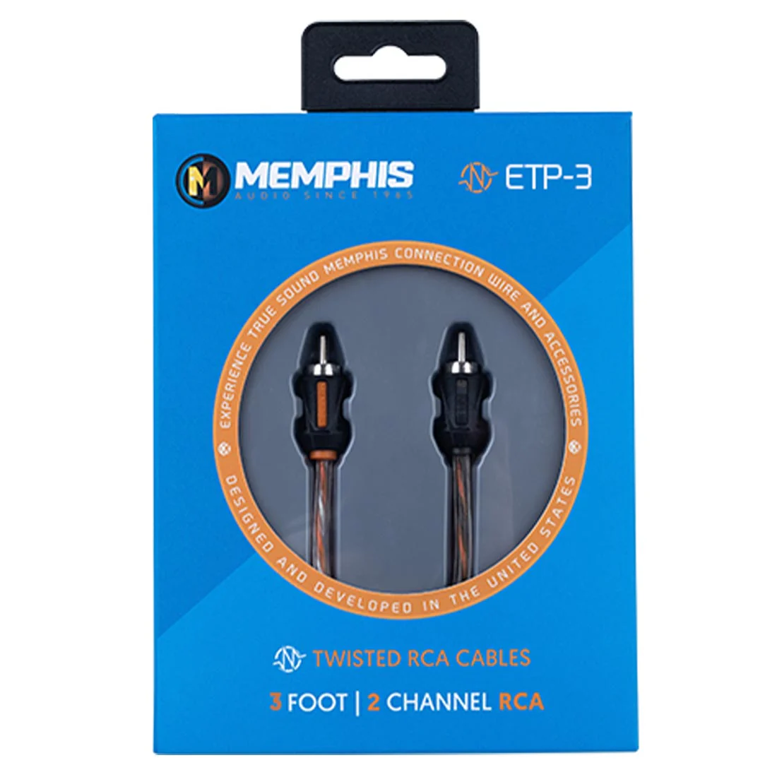 Memphis Audio ETP-3 3-Foot 2 -Channel Audio Interconnect Cables (ETP3) - Image 3