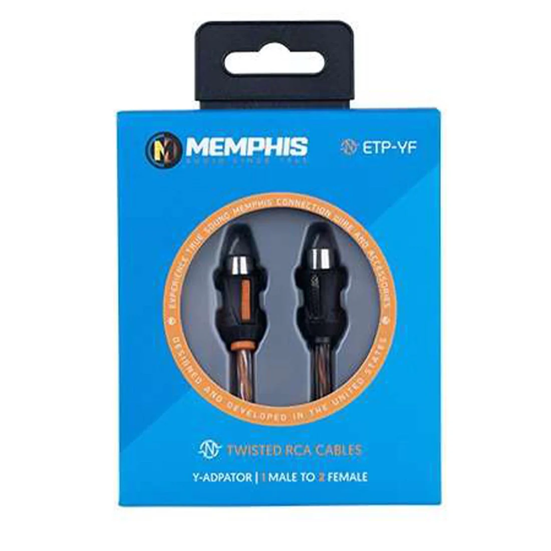 Memphis Audio ETP-YF Single Male Input To Two Female Outputs (ETPYF) - Image 2